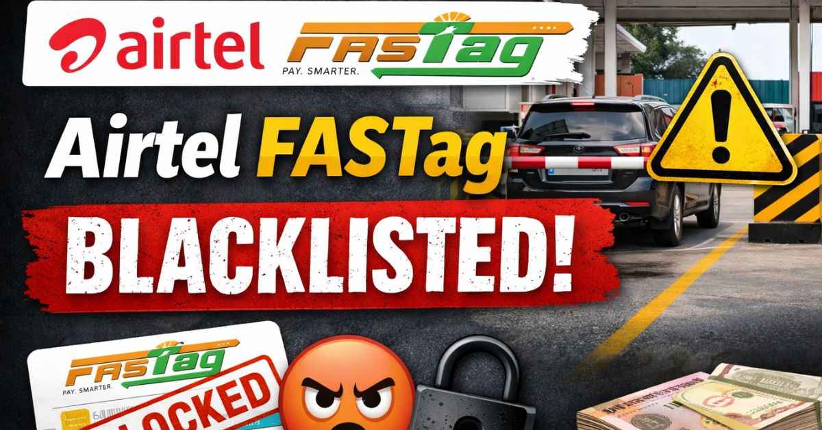 Airtel FASTag Blacklist