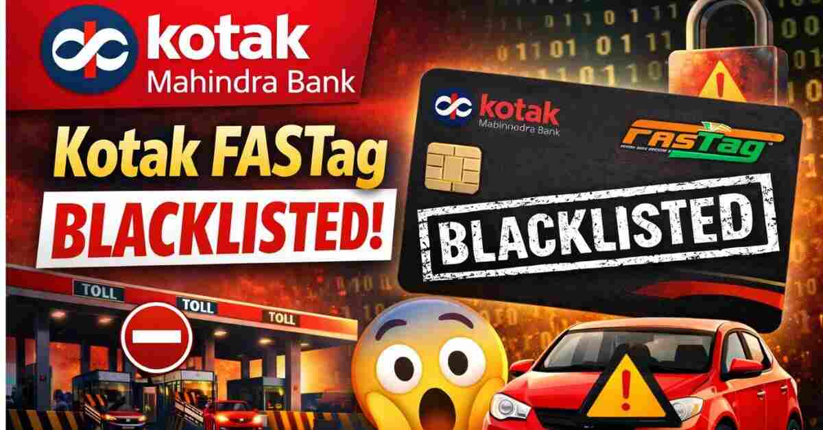 Kotak Mahindra FASTag Blacklist